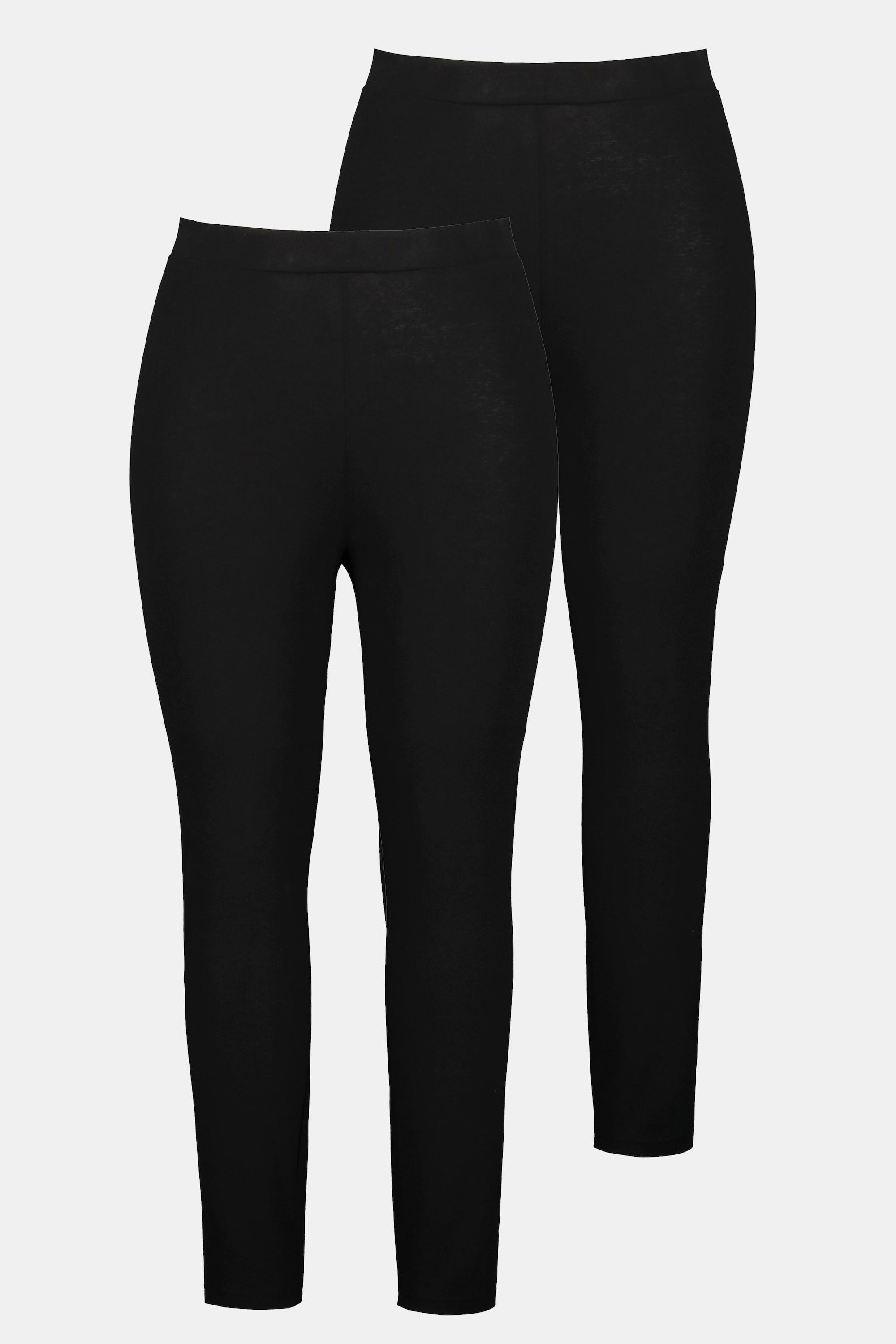 Studio Untold  Leggings Doppelpack, schmal, High Waist, Elastikbund 