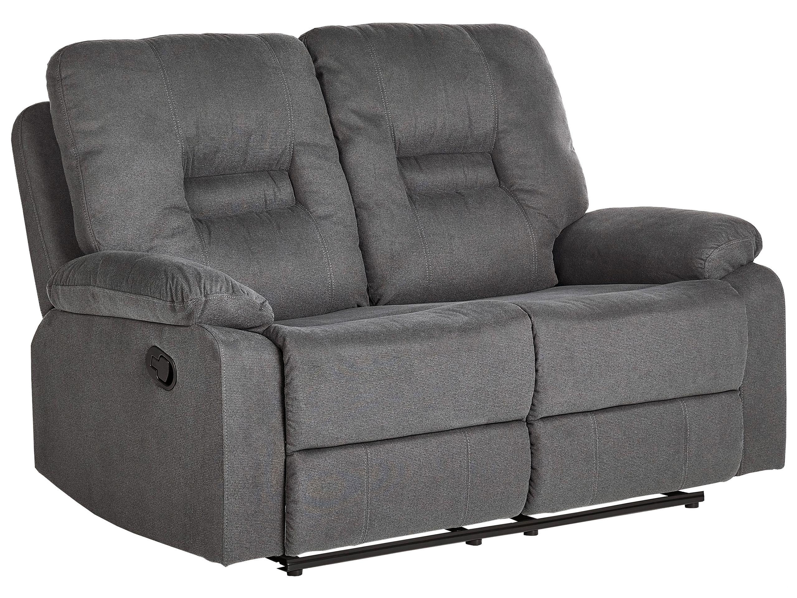 Beliani 2 Sitzer Sofa aus Polyester Modern BERGEN II  