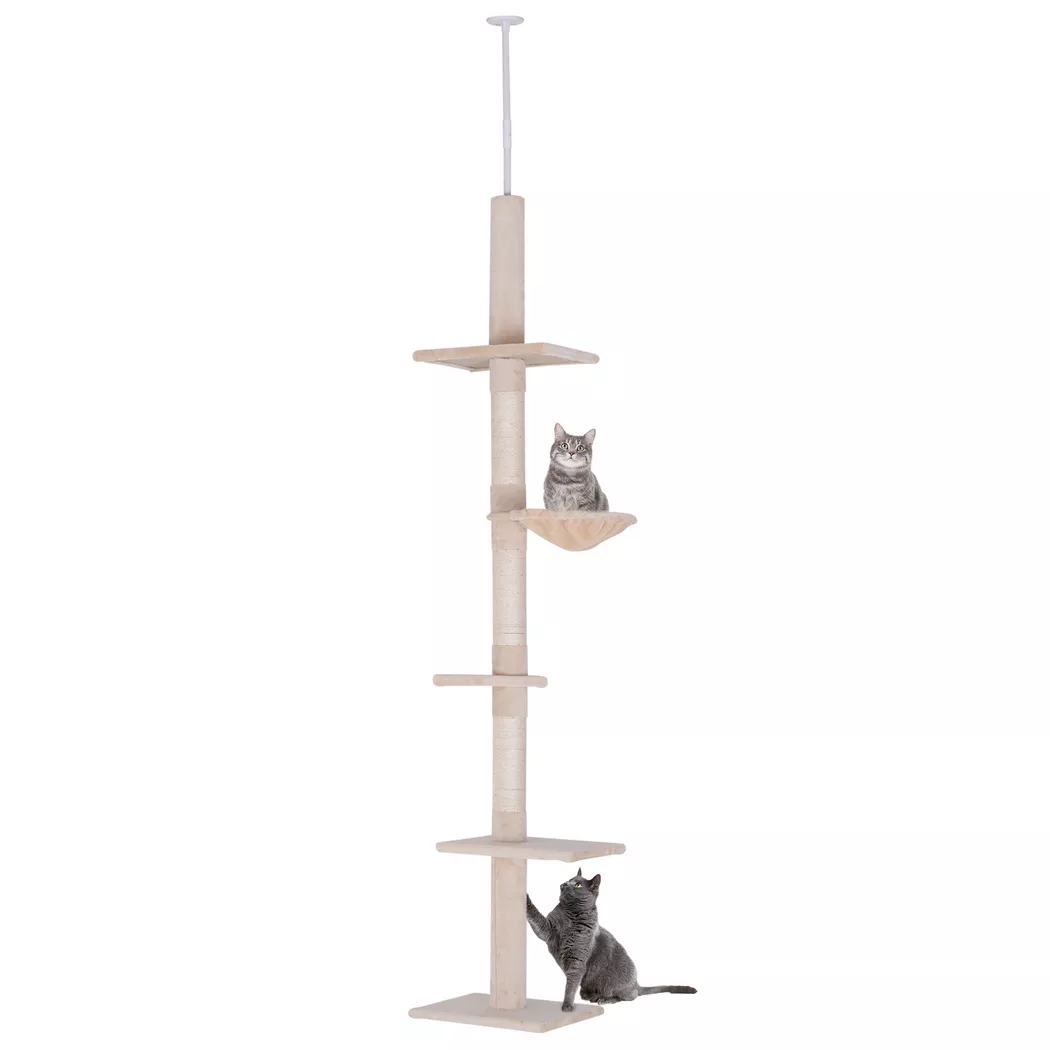 PawHut - Kratzbaum, One Size, Beige