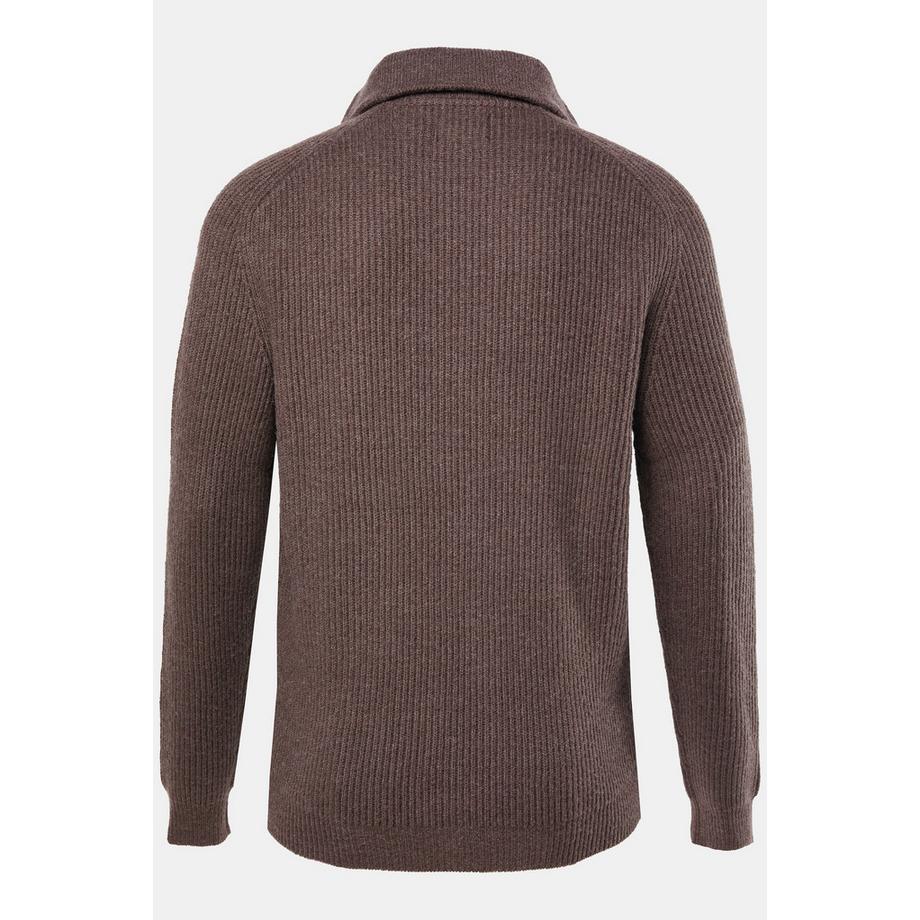 JP1880 Pull camionneur col zippé  