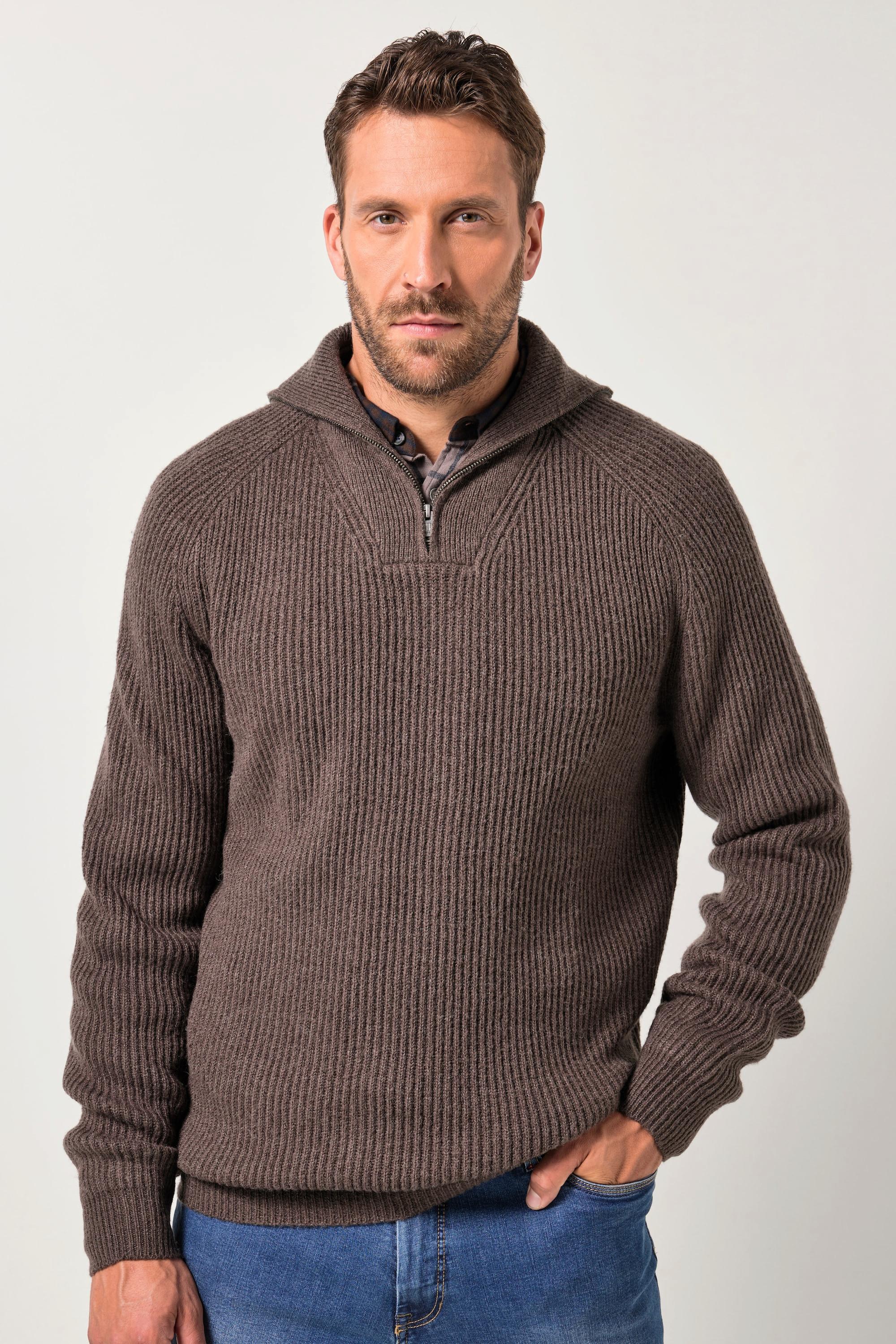 JP1880 Maglione Troyer con collo a zip  