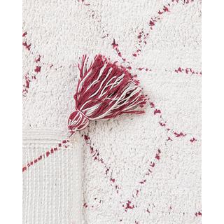 Beliani Tapis en Coton Scandinave SAKARYA  