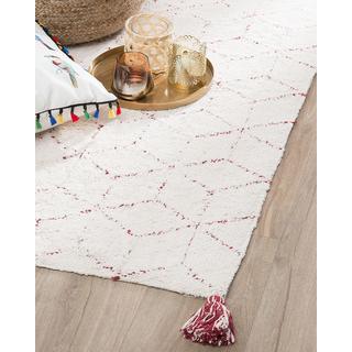 Beliani Tapis en Coton Scandinave SAKARYA  