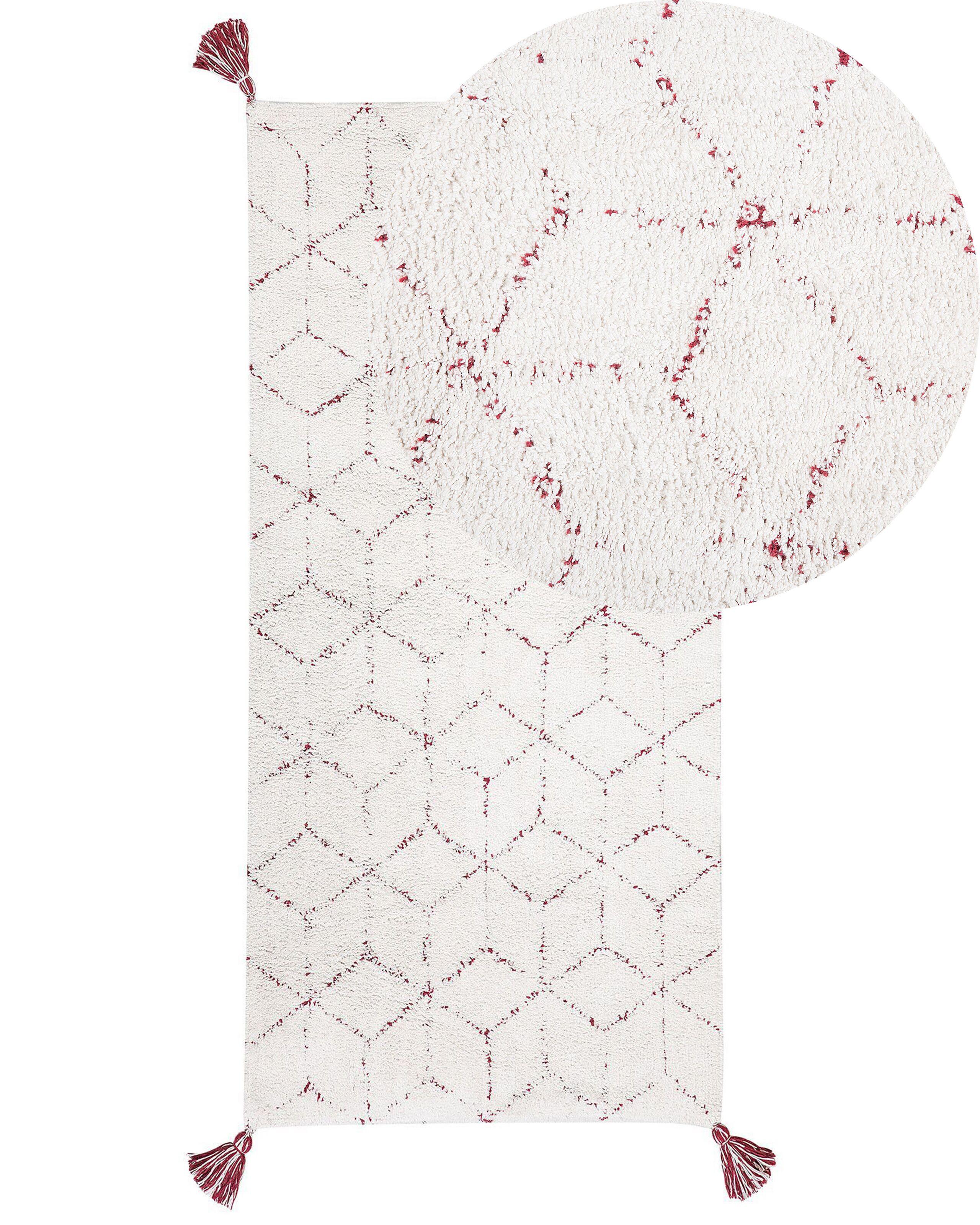 Beliani Tapis en Coton Scandinave SAKARYA  