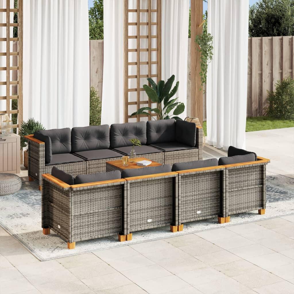 VidaXL Garten sofagarnitur poly-rattan  