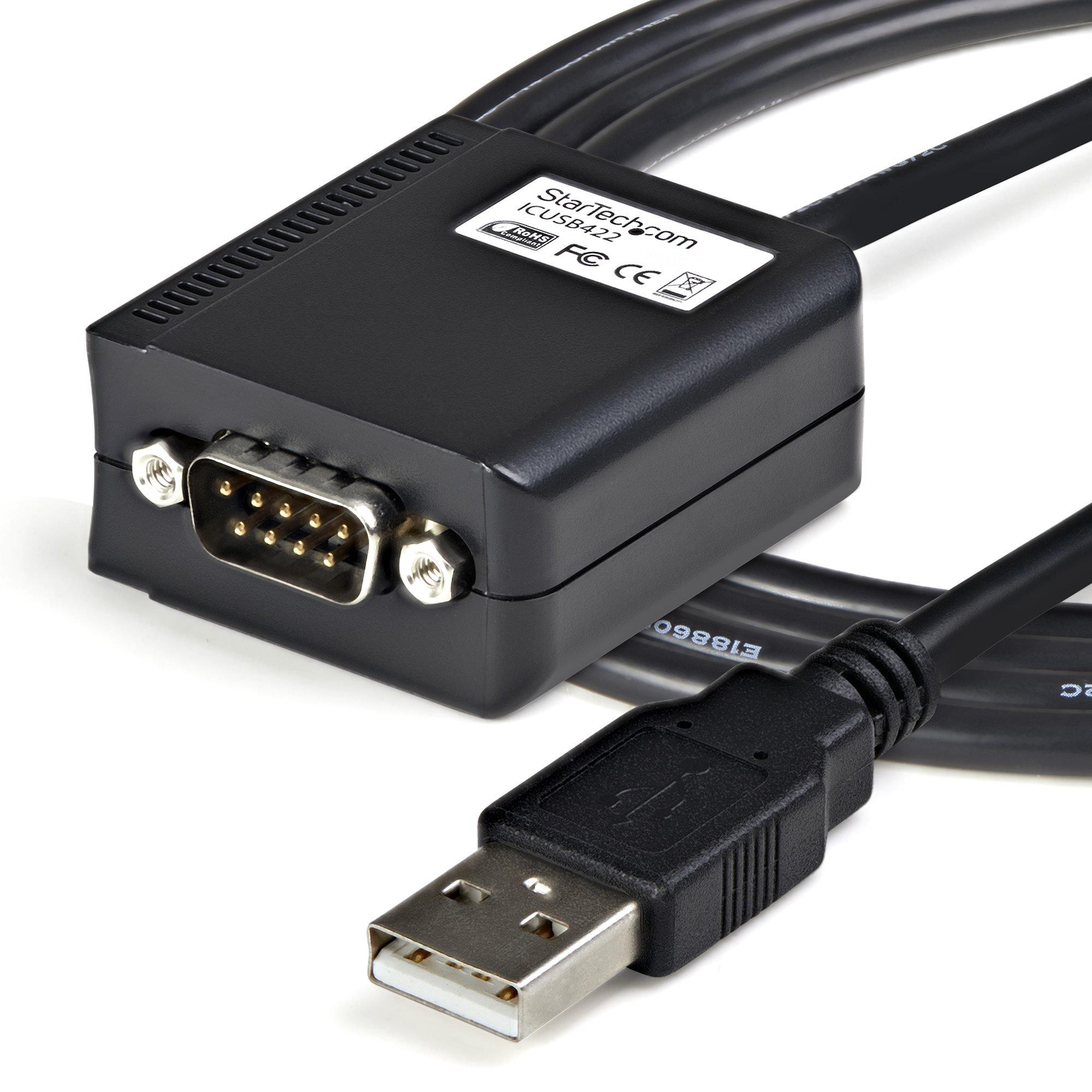 STARTECH.COM  StarTech.com USB 2.0 auf Seriell Adapter Kabel (COM) - USB zu RS422  485 Konverter 1,80m 