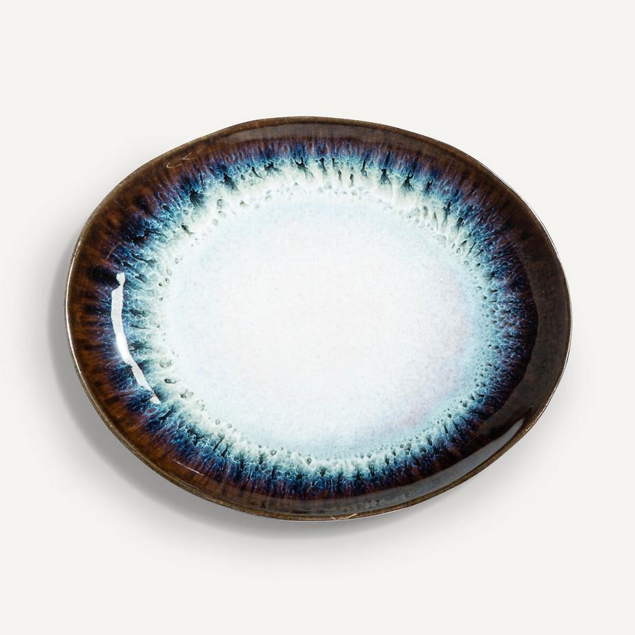 AM.PM 4er-Set Speiseteller Mytili aus Steingut  