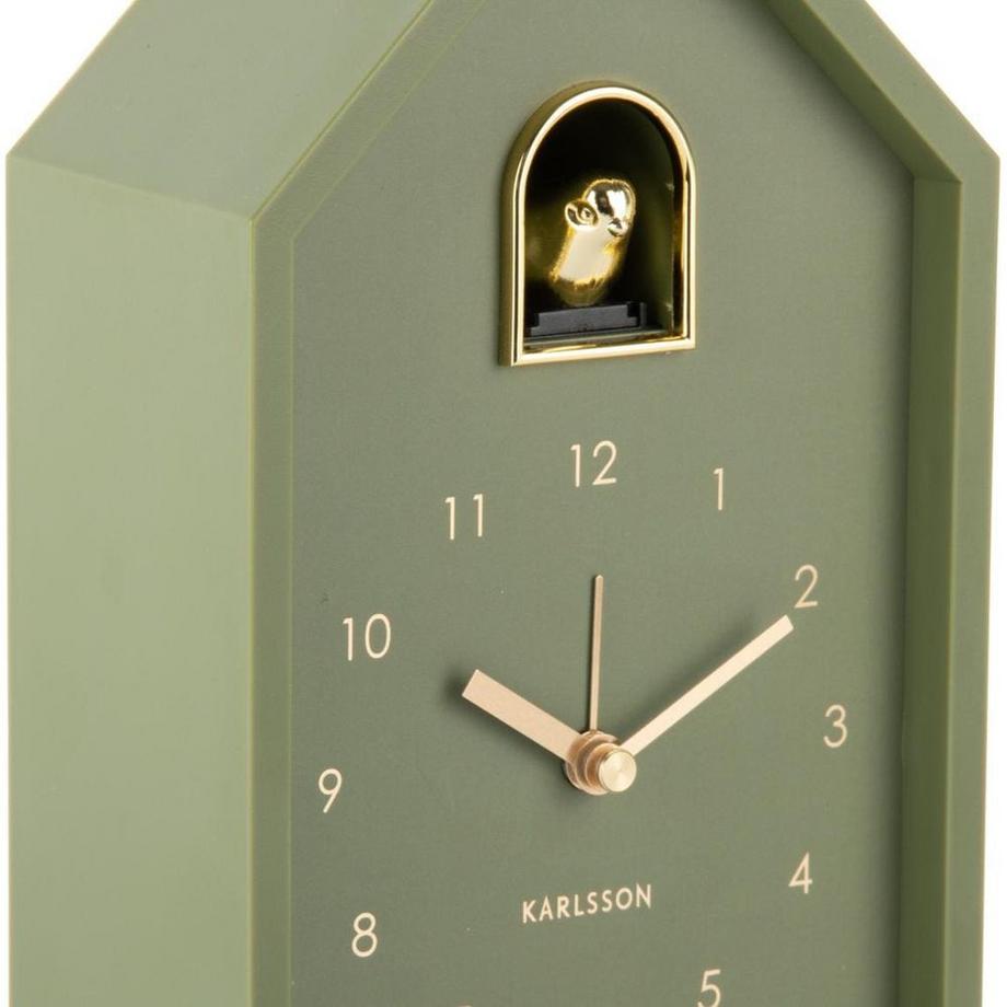 KARLSSON Wecker Modern Cuckoo Oro Luxury  