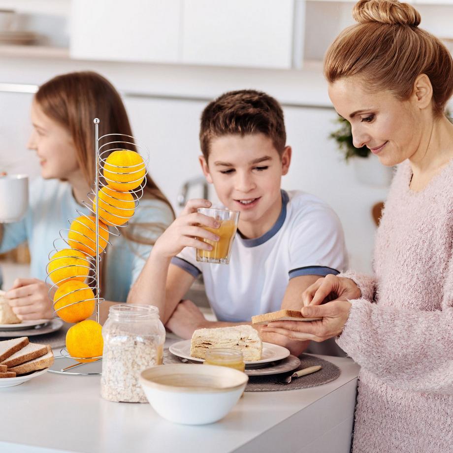 B2X Porte-fruits Spirale Métal  