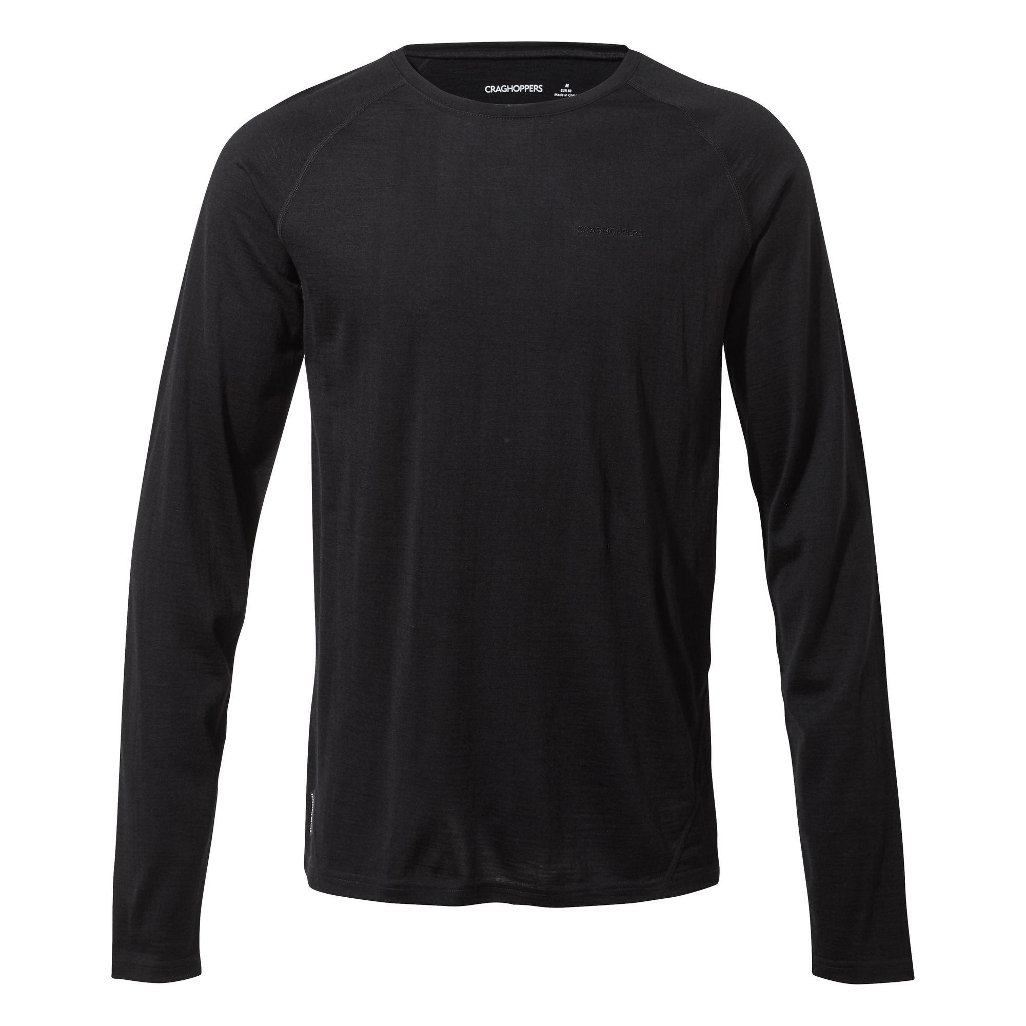 Image of Base Layer Oberteil Herren Schwarz M