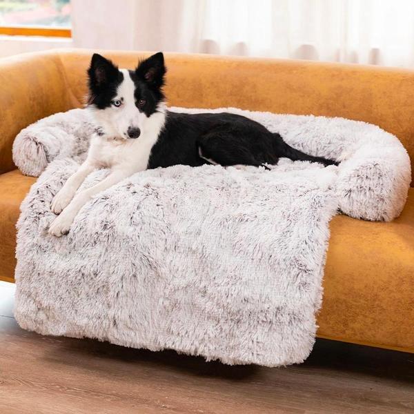 eStore  Divano letto per cani - Bianco 