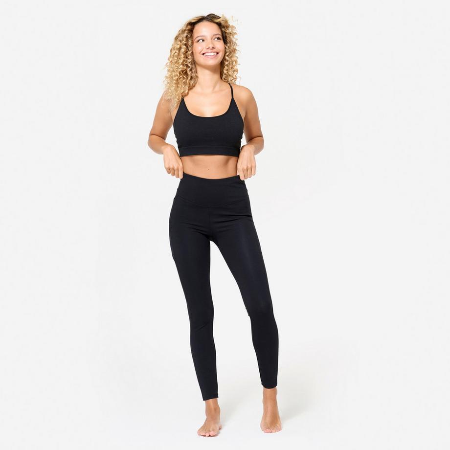 DOMYOS Nahtloser Sport-BH leichter Halt  