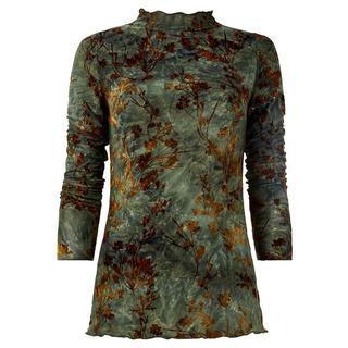 Joe Browns  Haut Slim Floral Floqué Kaki 