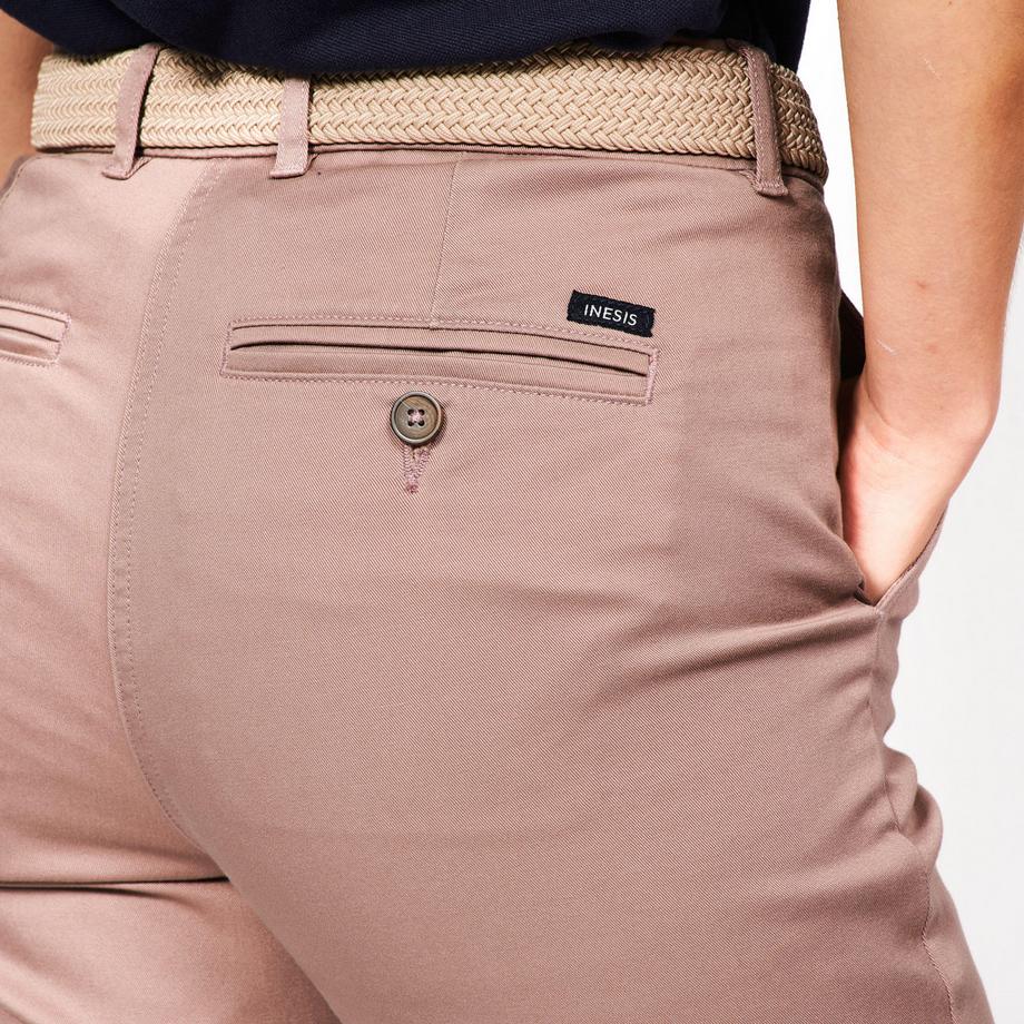 INESIS  Pantaloni golf donna lunghi cotone 
