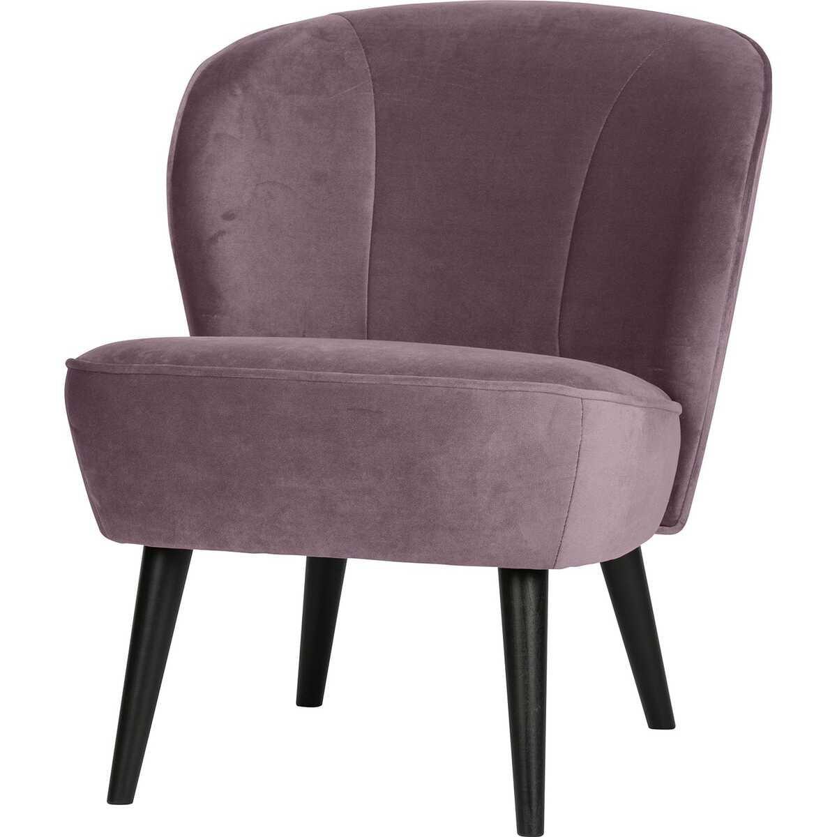 Image of Sessel Sara Velvet warm-lila Sessel Sara Velvet warm-lila