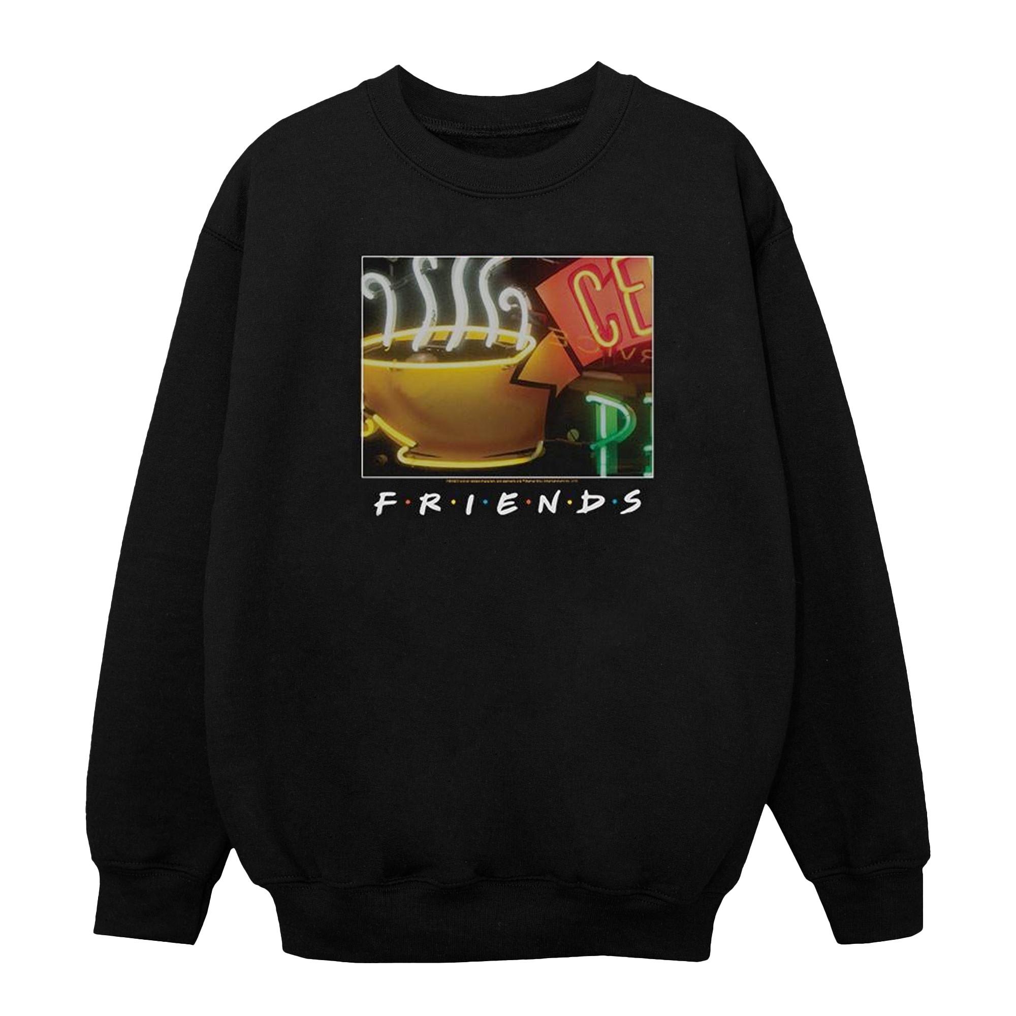 Image of Central Perk Homage Sweatshirt Mädchen Schwarz 152-158