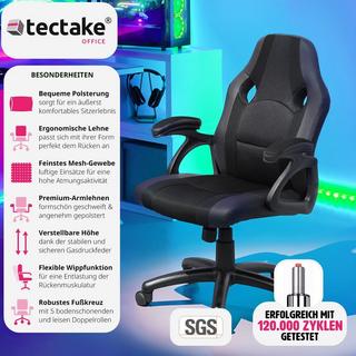 Tectake Chaise gamer BENNY  