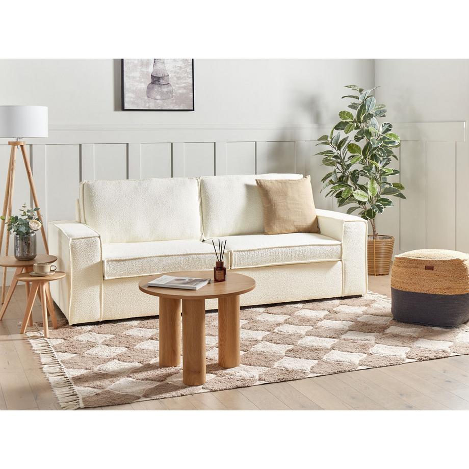 Beliani Schlafsofa aus Bouclé  VUOKATTI  