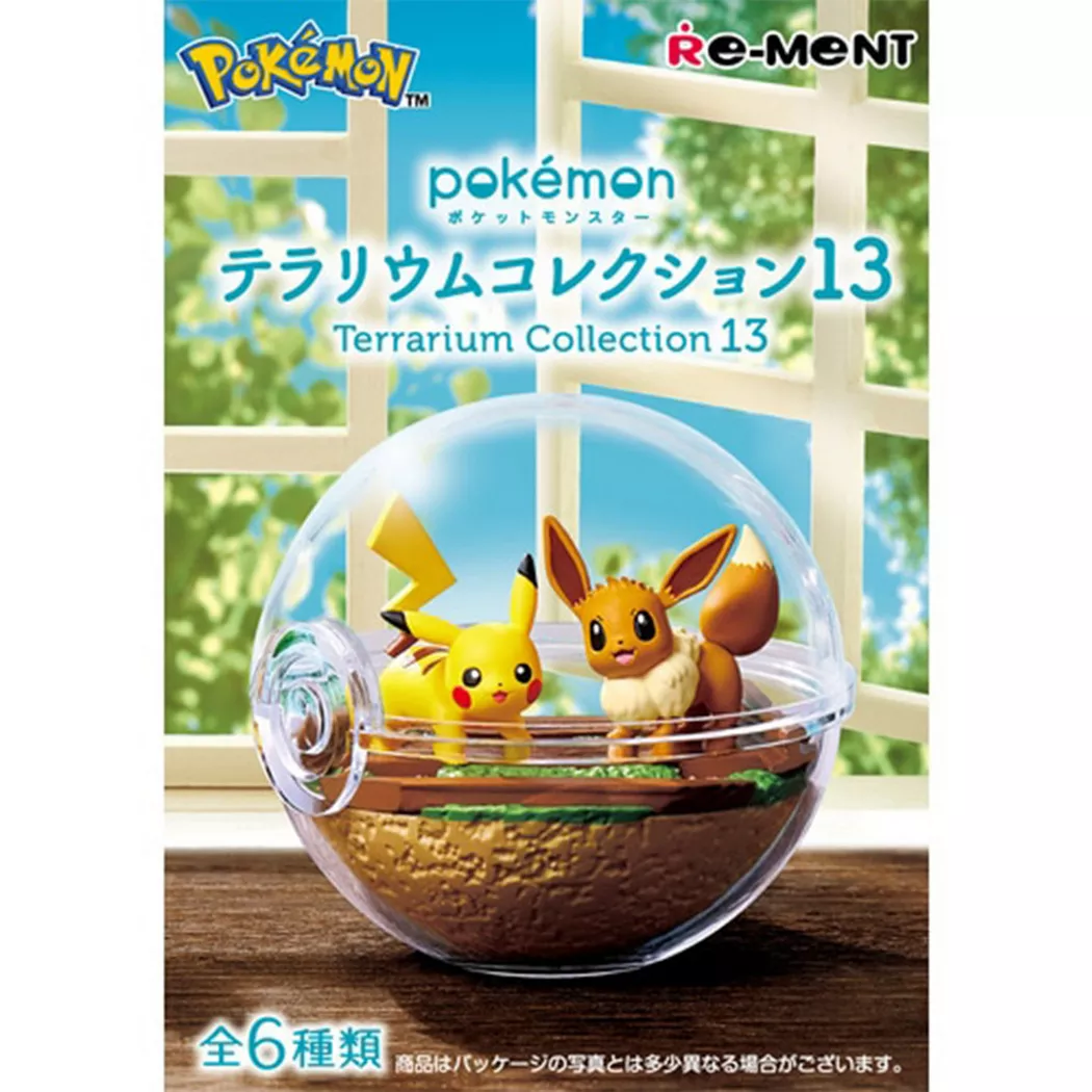 The Pokemon Company - Re-ment Terrarium Collection Vol.13 (1 Random), Multicolor