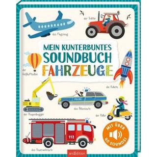 Mein kunterbuntes Soundbuch - Fahrzeuge Markiewicz, Izabella (Illustrationen) Couverture rigide 