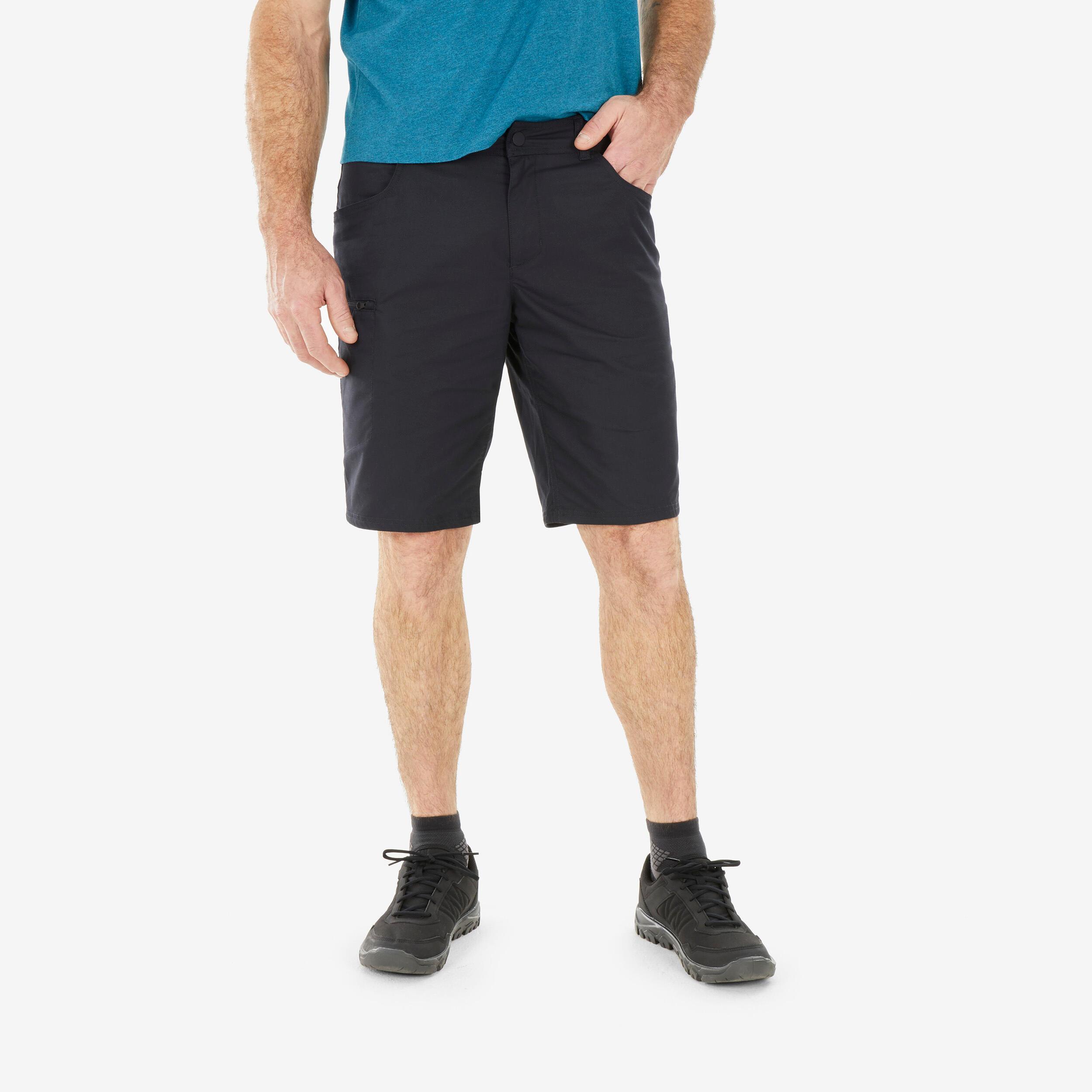 Image of Shorts - Nh500 Herren Schwarz Leicht 52