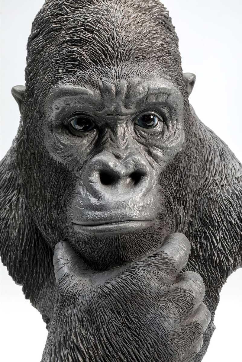 KARE Design Deko Objekt Thinking Gorilla Head  