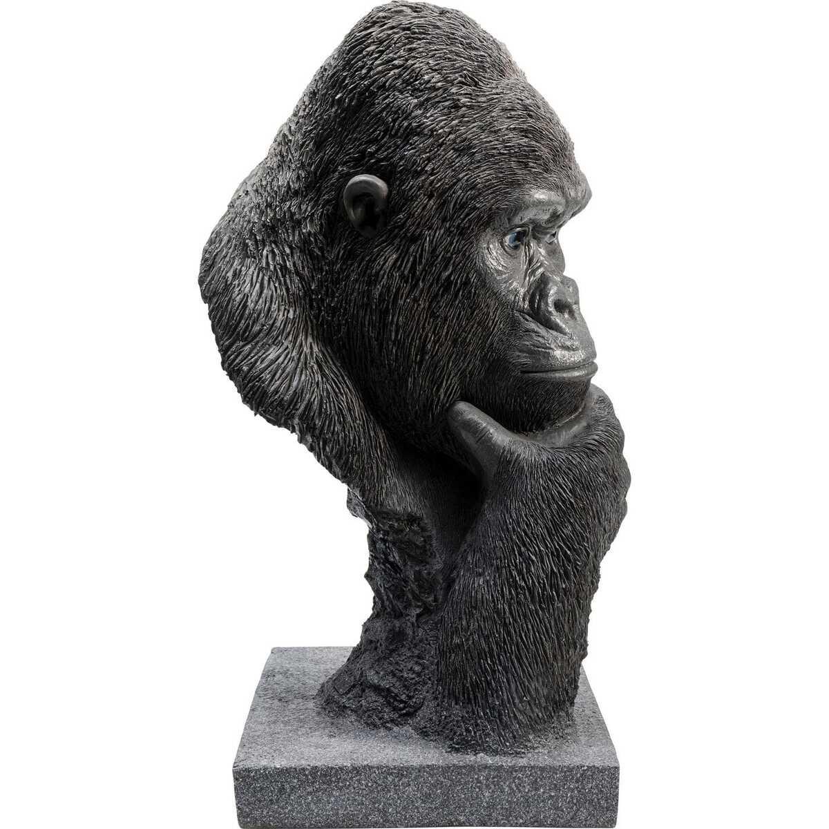 KARE Design Deko Objekt Thinking Gorilla Head  