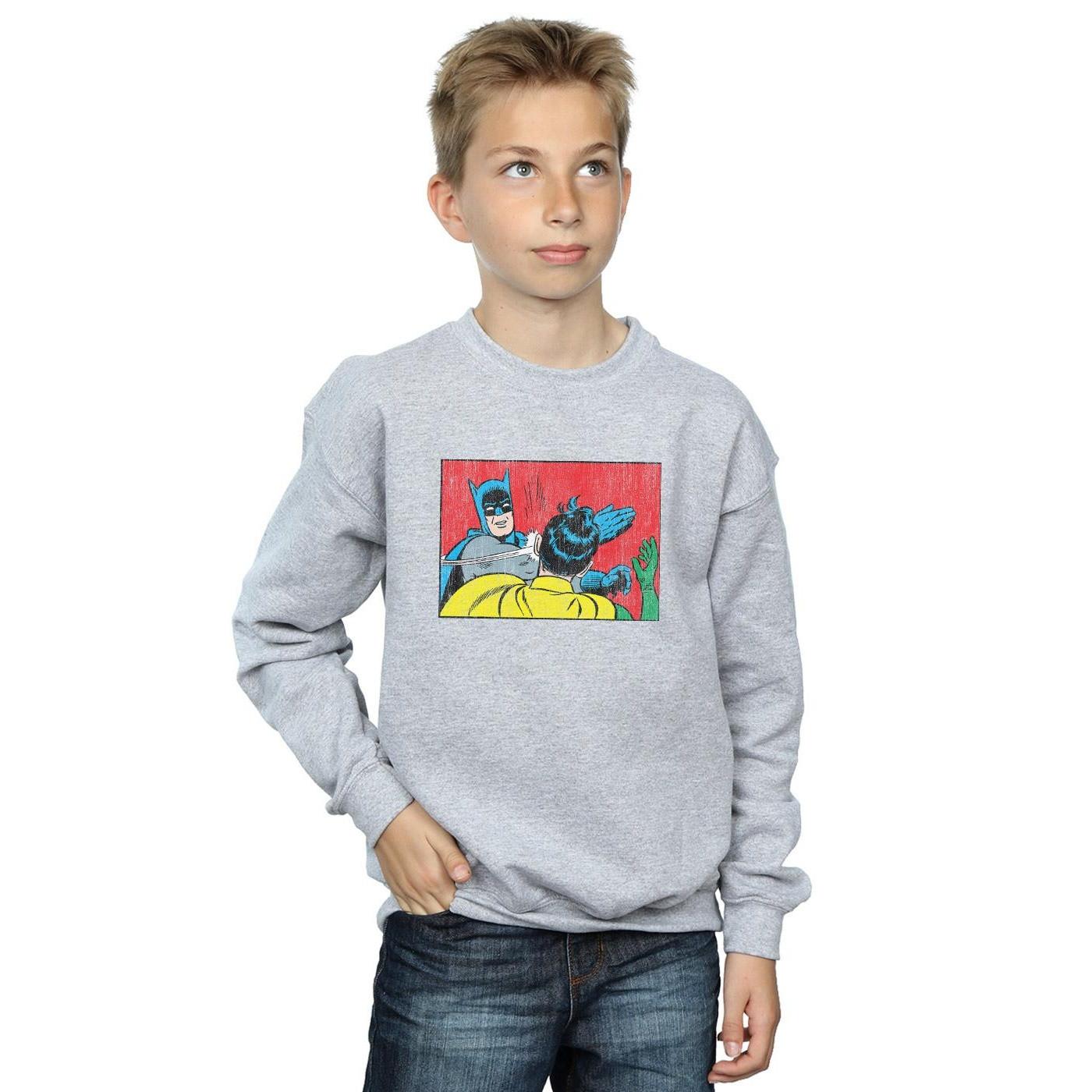 DC COMICS  Batman Robin Slap Sweatshirt 