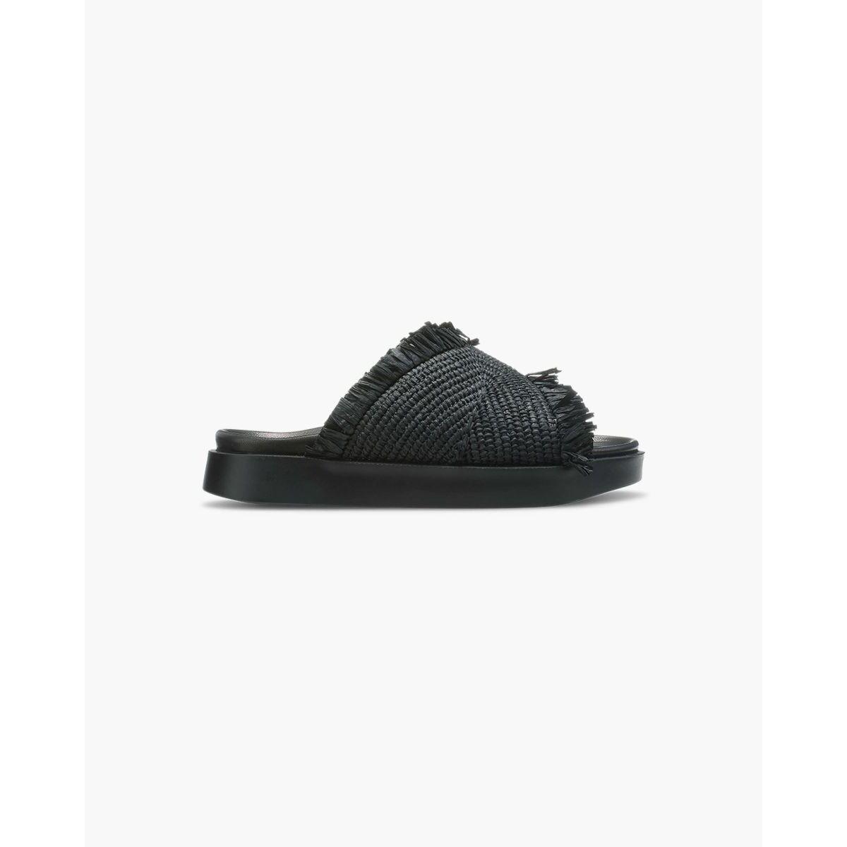 Image of Slides Raffia Moon Unisex 38