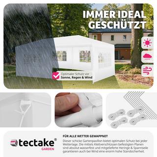 Tectake Pavillon mit UV-Schutz  