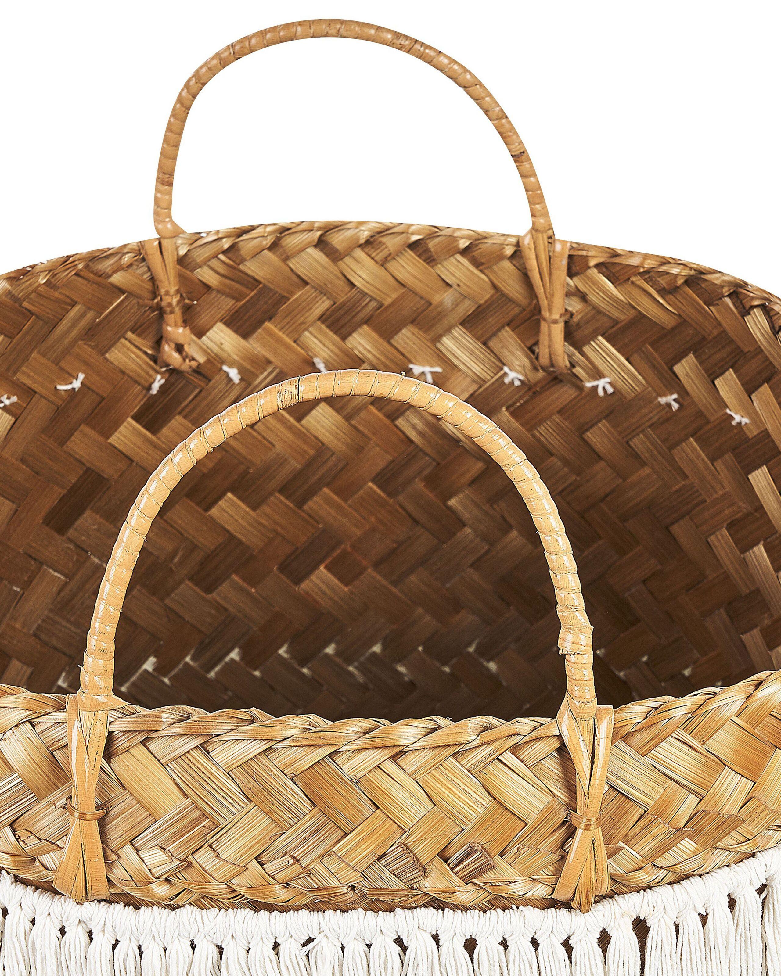 Beliani Korb en Legno di bambù Boho MESUJI  