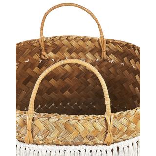 Beliani Korb en Legno di bambù Boho MESUJI  