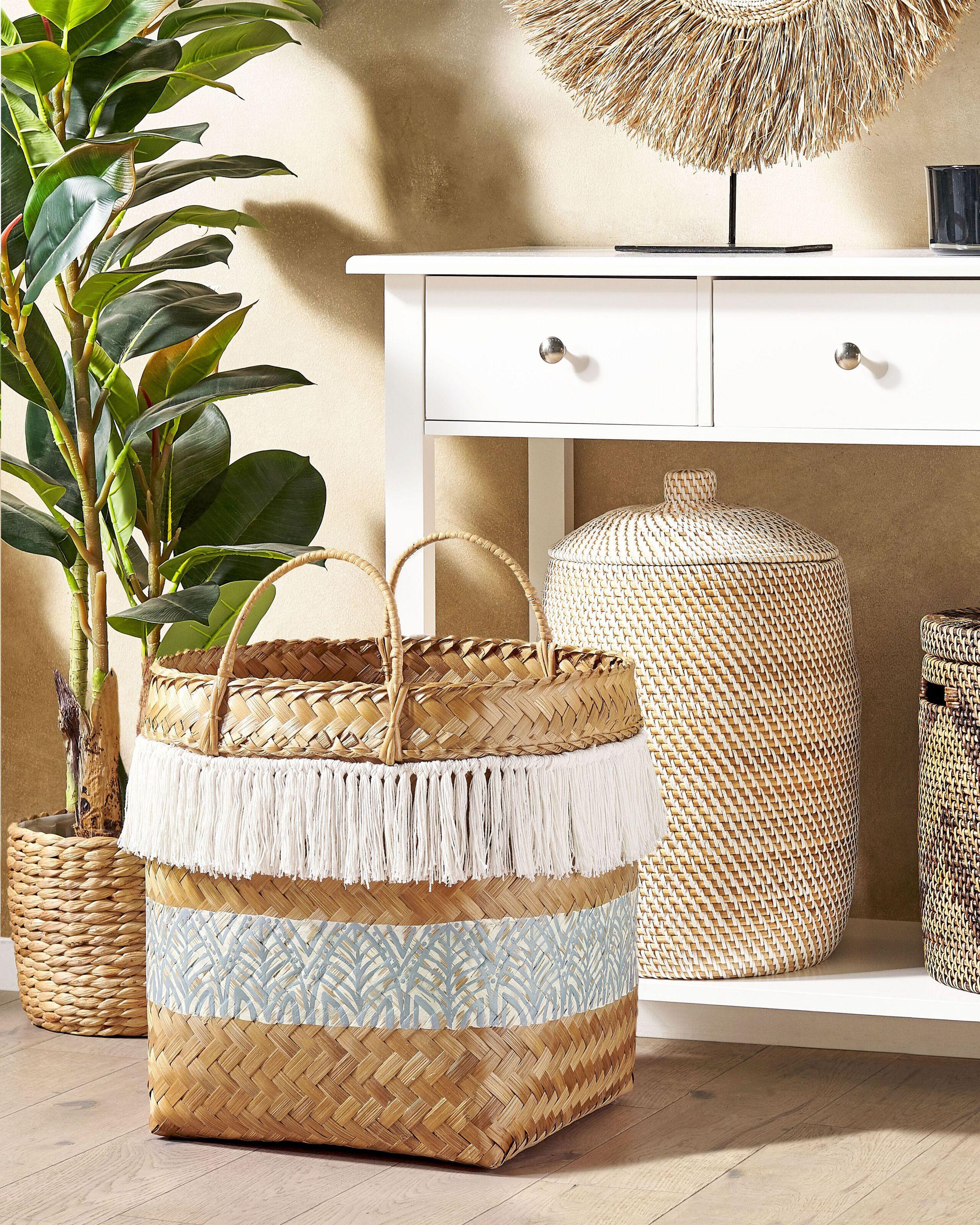 Beliani Korb en Legno di bambù Boho MESUJI  