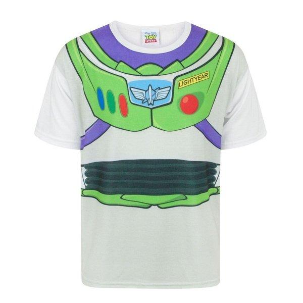Image of Disney Buzz Lightyear Kostüm Tshirt Jungen Weiss 116