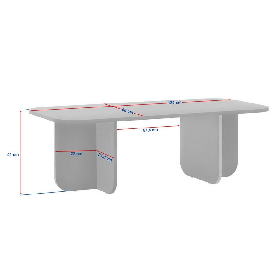 Calicosy Couchtisch BECAJ  