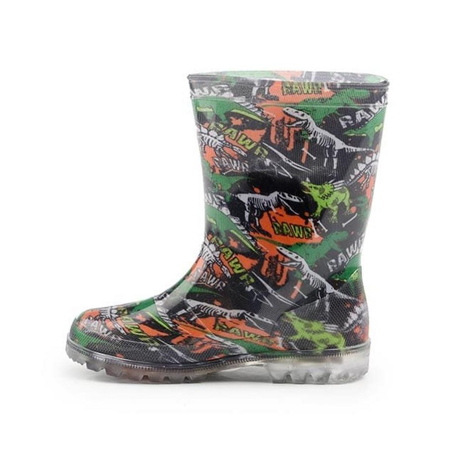 Be Only Stegosaure Flash Bottes de Pluie Imprimé Dinosaure  