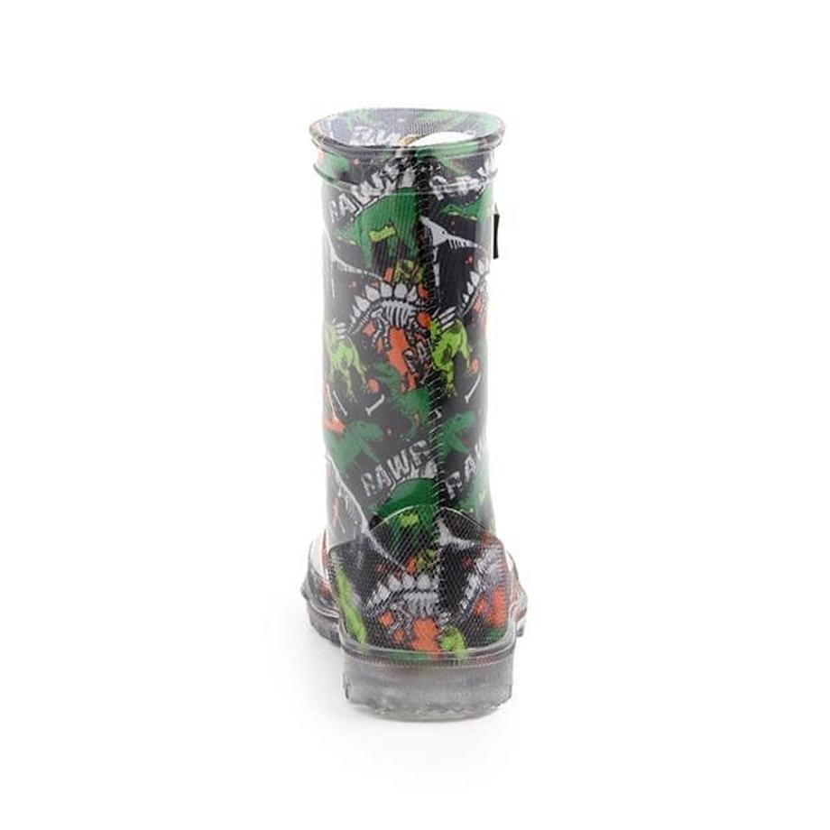 Be Only Stegosaure Flash Bottes de Pluie Imprimé Dinosaure  