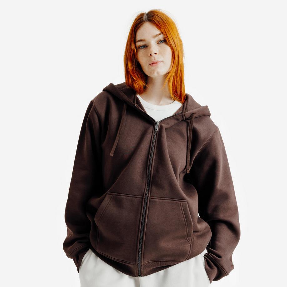 DECATHLON  Giacca con zip cotone 