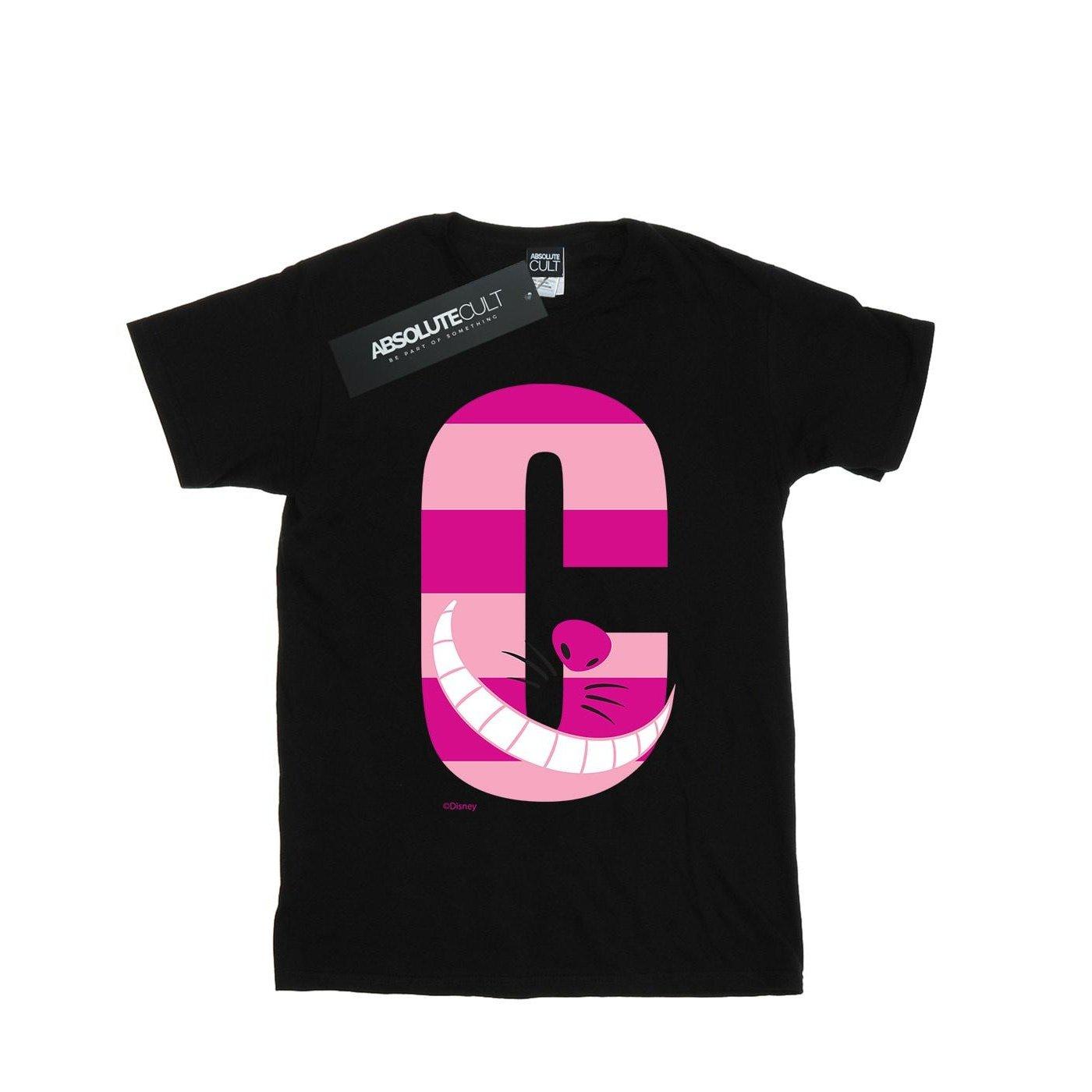 Image of Alphabet A Is For Alice Tshirt Herren Schwarz L