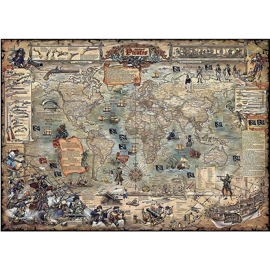 Heye  Puzzle Pirate World (2000Teile) 