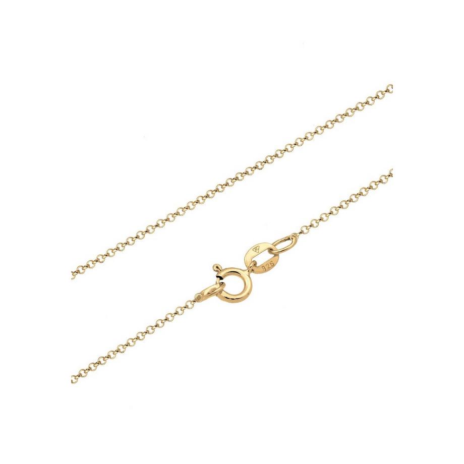 Elli  Collier Femmes Solitaire Pendentif Ovale Vintage Avec Onyx 