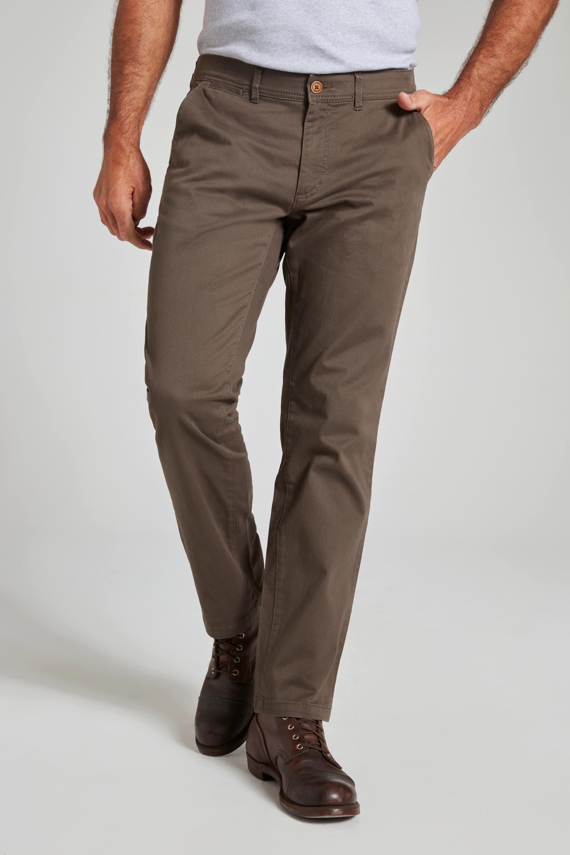 JP1880  Pantaloni chino con cintura elastica e vestibilità normale, fino alla tg. 70/35 