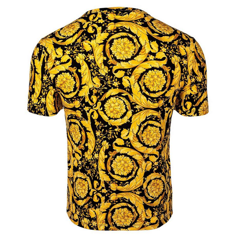 VERSACE Barocco All Over Stretch Organic Jersey T-Shirt  