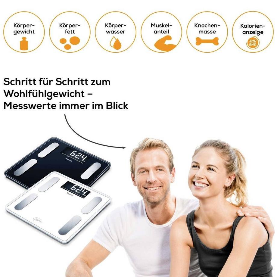 beurer white Diagnosewaage  
