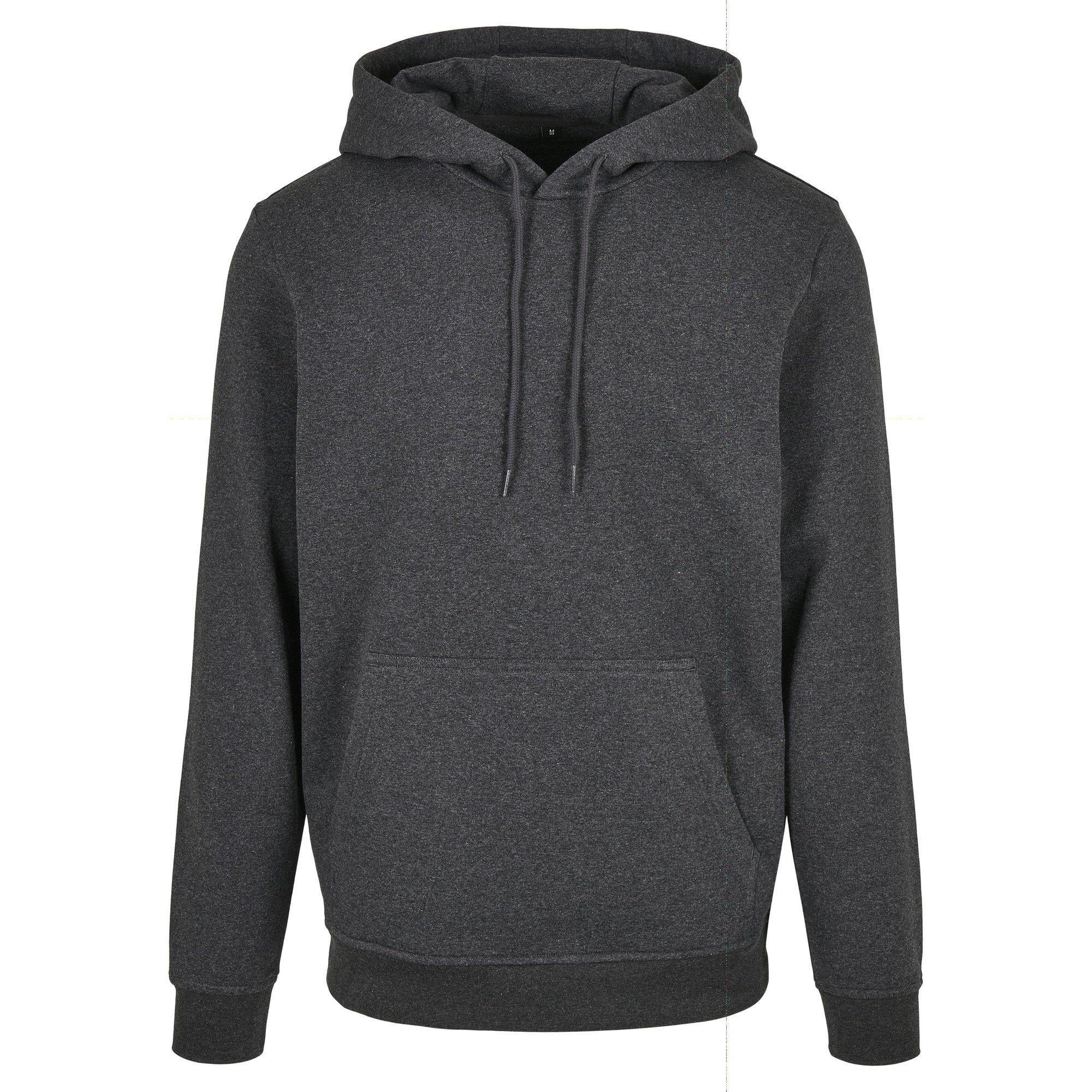 Image of Basic Kapuzenpullover Herren Charcoal Black 5XL