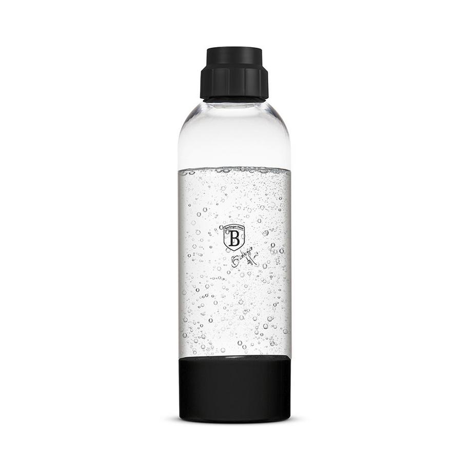 Berlinger Bouteille pour machine à gazéifier l'eau 1 l, collection Matte Black  