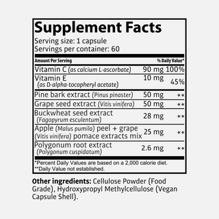 Tasnim  OPC ESL - Santé cellulaire + Vitamine C - 60 gélules 