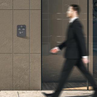 Northio Cendrier mural en anthracite  