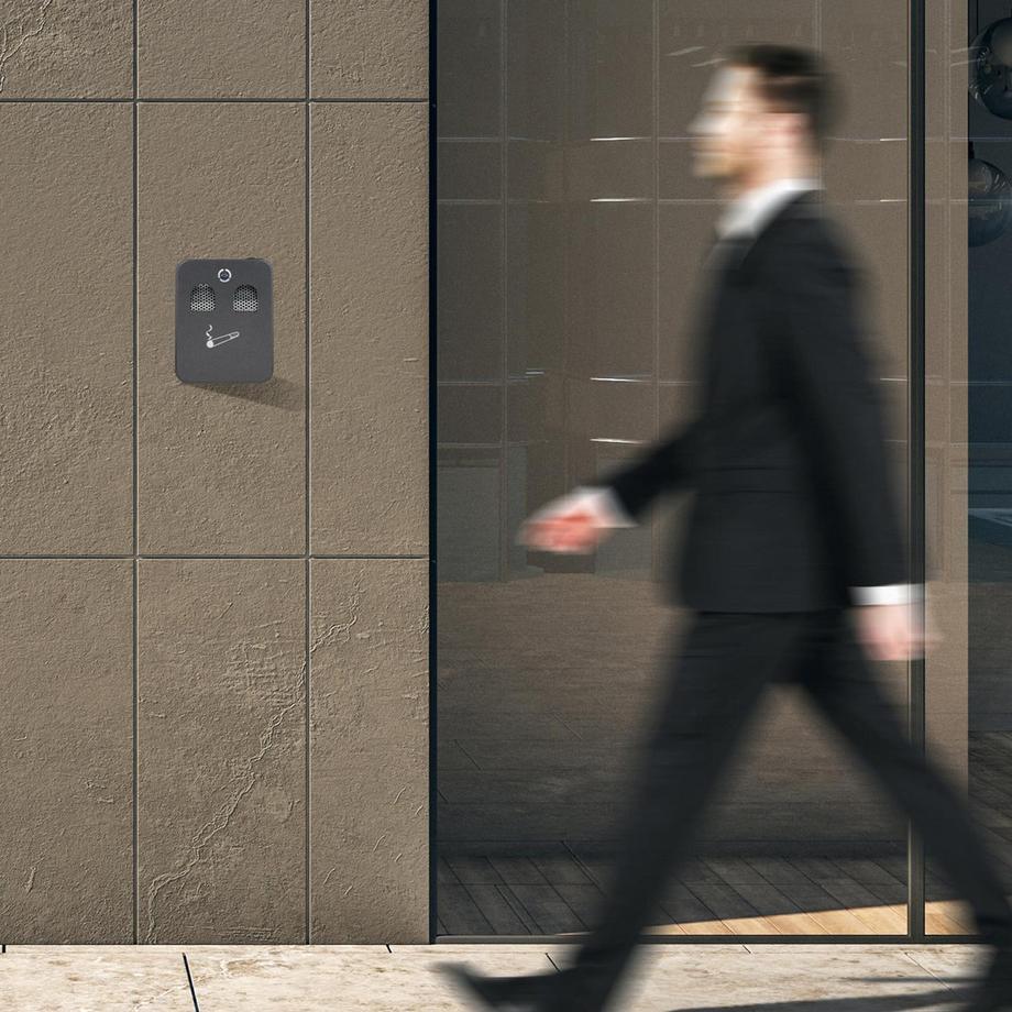 Northio Cendrier mural en anthracite  