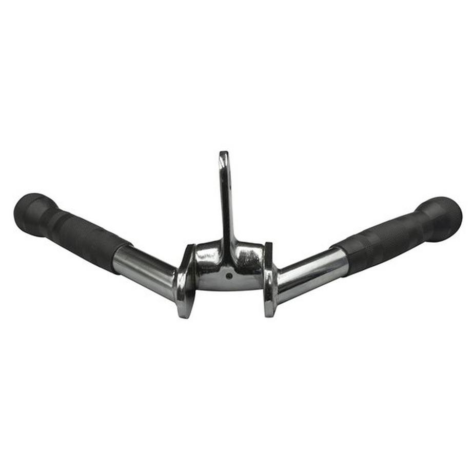 GladiatorFit  Barre triceps en V en acier pour traction / tirage à la poulie GladiatorFit 